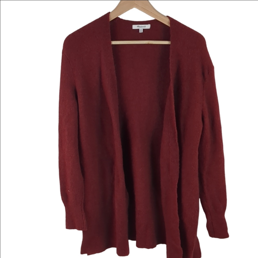 Madewell Oversize Merino Wool Blend Open Cardigan Size XS